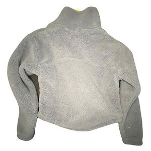 Women's All In Motion Fleece Pullover Sweaters All In Cropped Cowl Neck Pullover